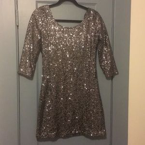 Forever XXI sequined holiday dress